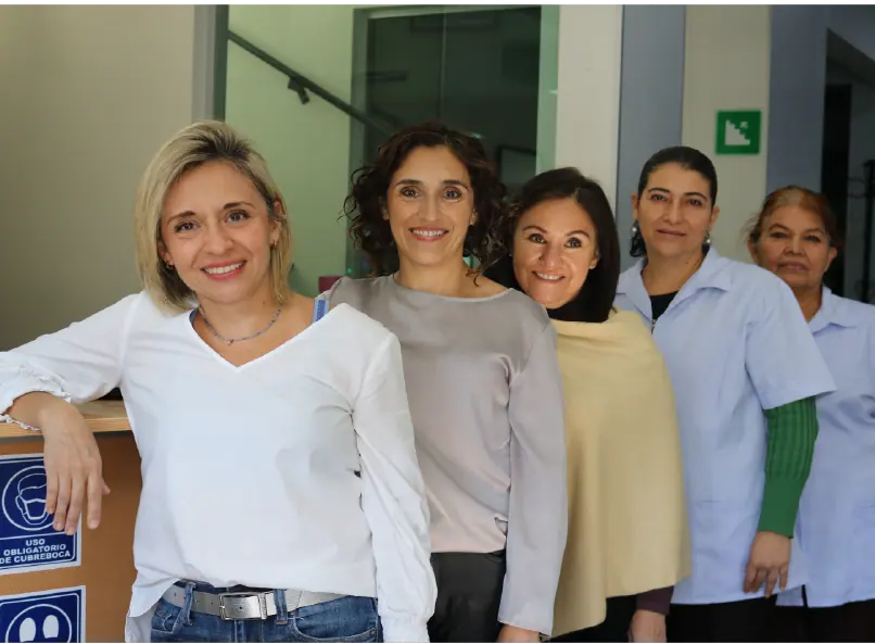 El equipo de Clínica Arce en sus instalaciones de Morelia