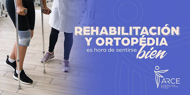 Sesión de rehabilitación y ortopedia en Clínica Arce, Morelia